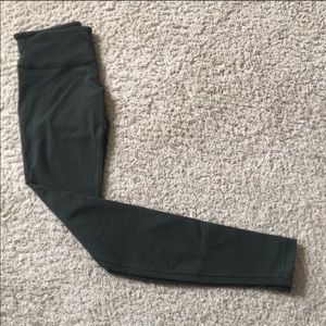 *SALE* Lululemon wunder under forest green legging